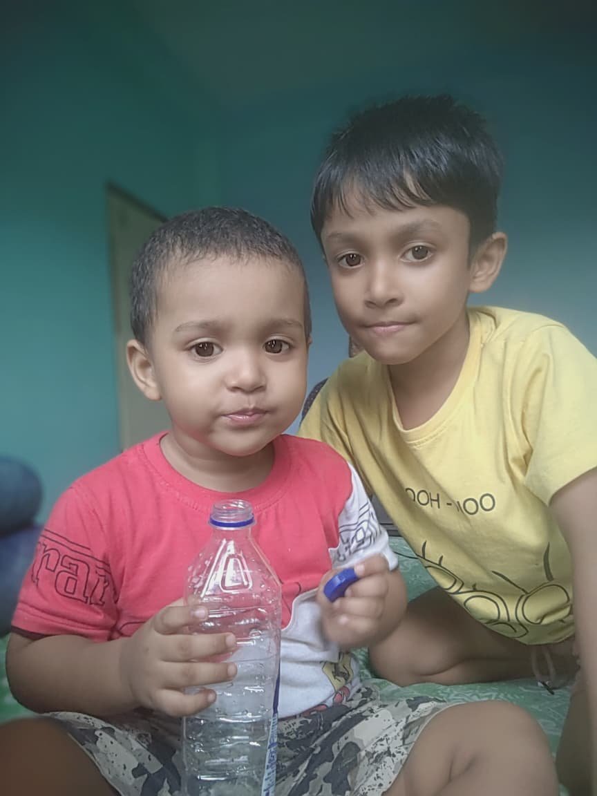 Happy child from Puri community